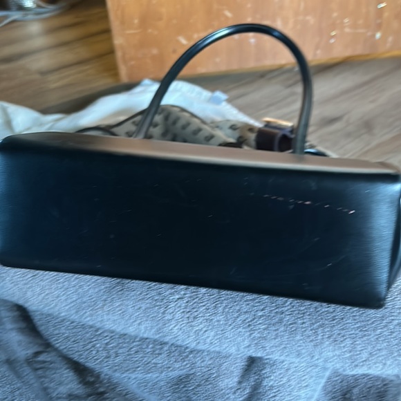 Vintage snap top purse. Black - Picture 9 of 11